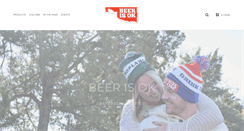 Desktop Screenshot of beerisok.com
